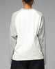 Loiter American Dream Long Sleeve T-Shirt Off White/Grey
