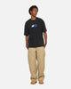 Carre Star Mark T-Shirt Black Acidwash