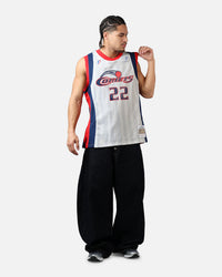 Mitchell & Ness Houston Comets Sheryl Swoopes #22 '97 Road Swingman Jersey Grey