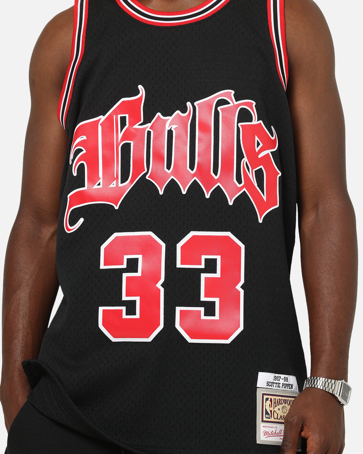 Mitchell & Ness Chicago Bulls Scottie Pippen Gothic Swing Jersey
