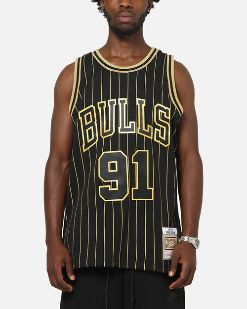 Mitchell & Ness Chicago Bulls Dennis Rodman Swing Jersey Black/Gold