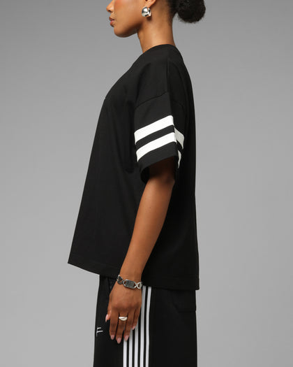 Loiter Hybrid Endzone T-Shirt Black