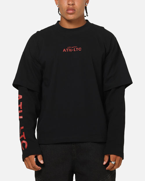 Saint Morta Athletc Season 2 Long Sleeve T-Shirt Black/Red