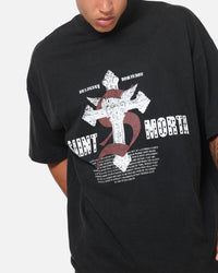 Saint Morta Heavenly Dominion T-Shirt Black Wash