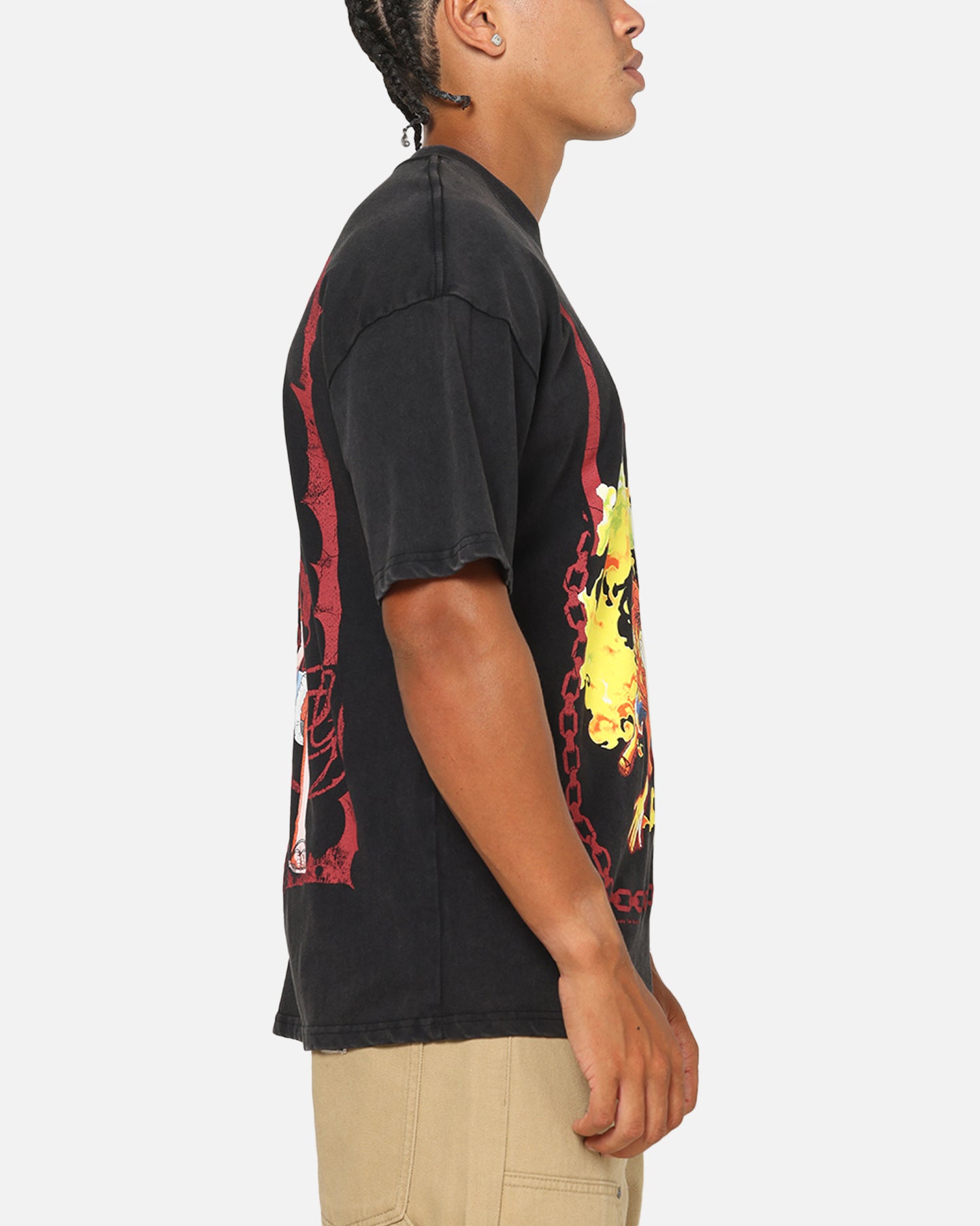 rofj collection TEE ONE PIECE 「GEAR's」M 73Studio X One Piece Luffy Vintage T-Shirt Off Black | Culture