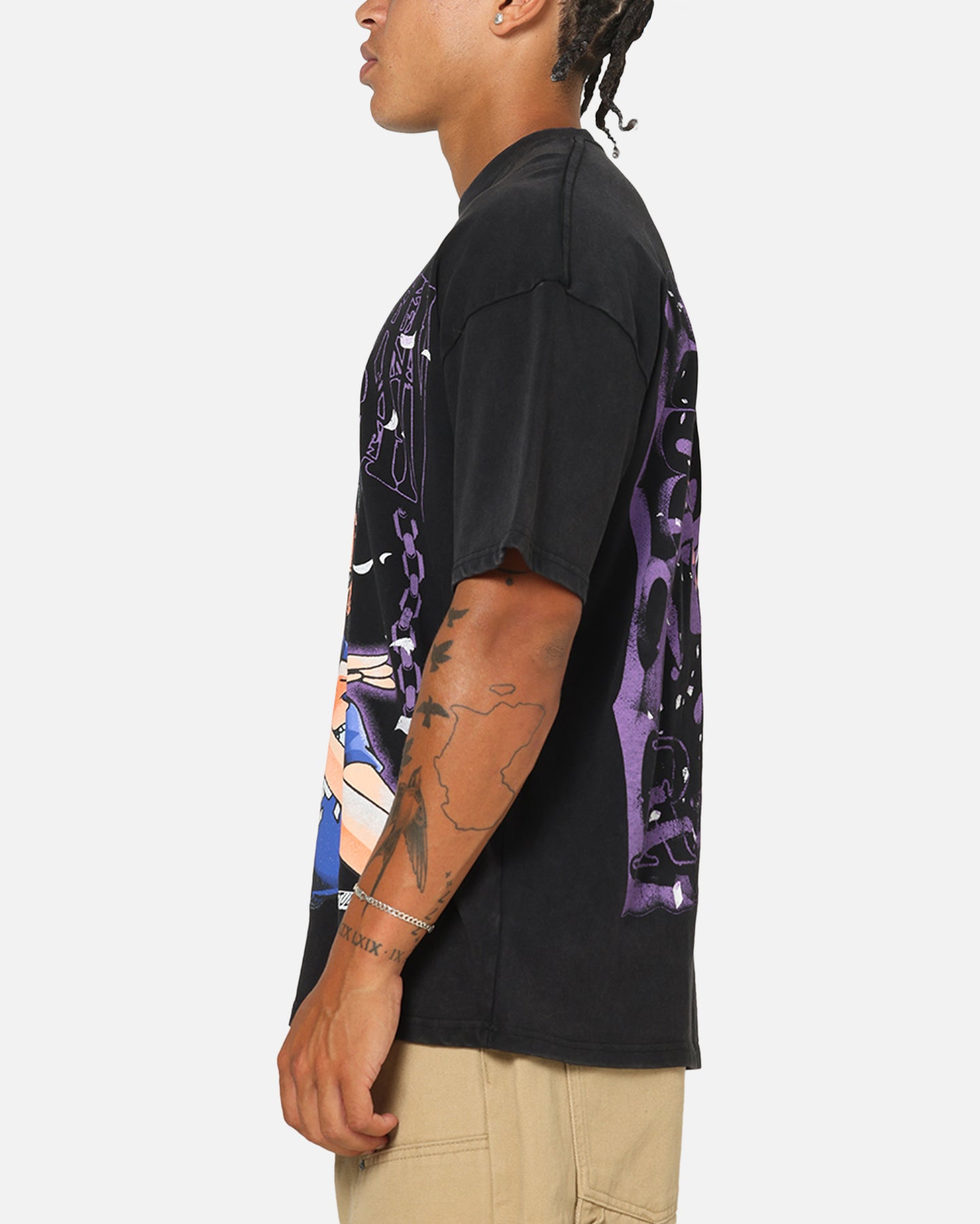 73Studio X One Piece Robin Vintage T-Shirt Off Black | Culture