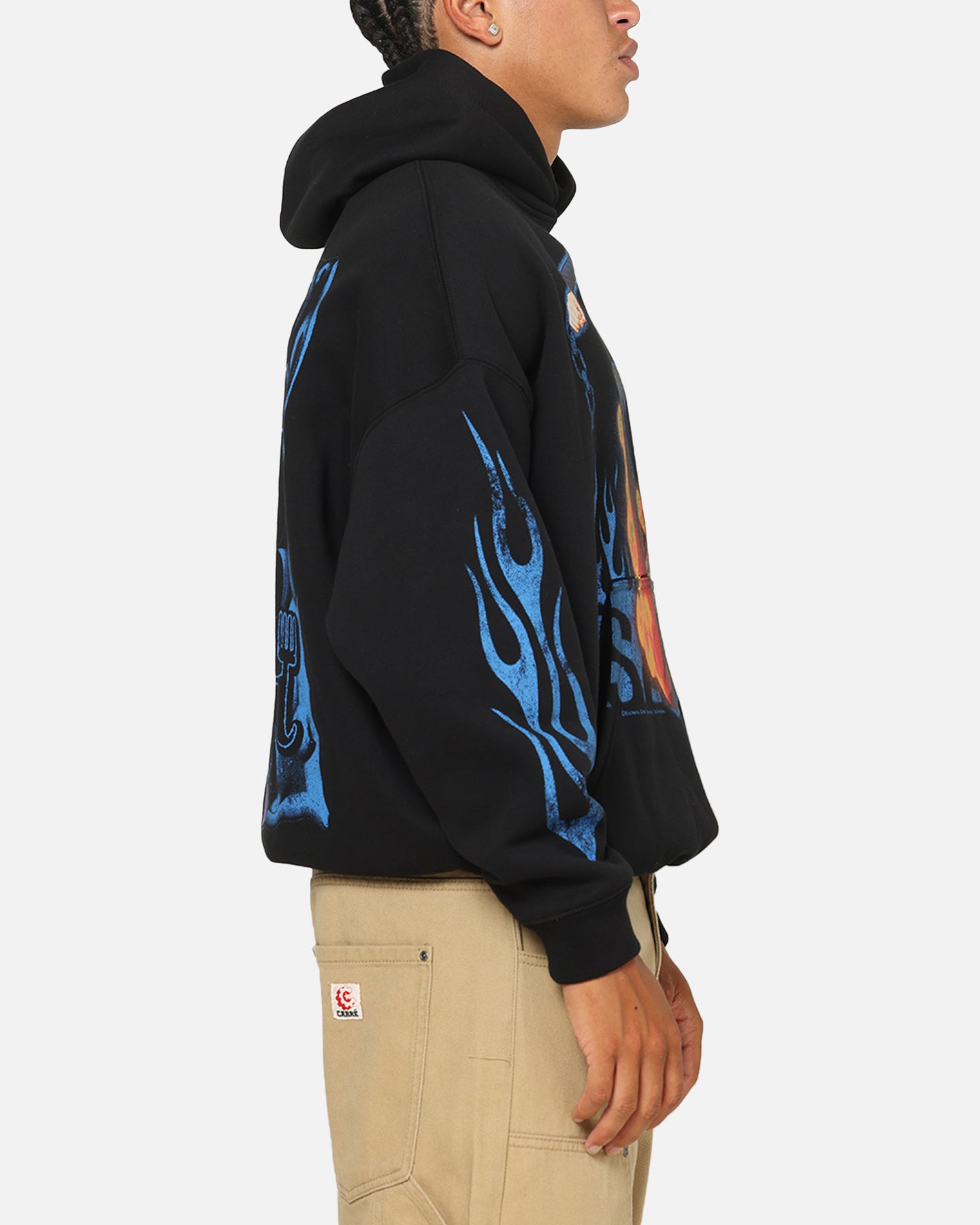 73Studio X One Piece Sanji Premium Hoodie Black | Culture Kings US