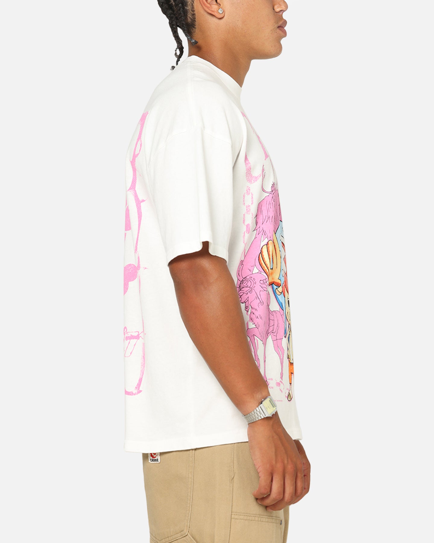73Studio X One Piece Chopper Vintage T-Shirt Off White | Culture