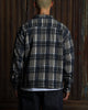 American Thrift Utility Flannel Shirt Blue
