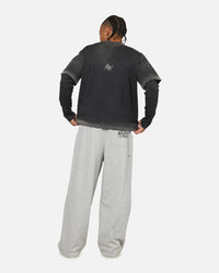 Saint Morta Celestial Layered Long Sleeve T-Shirt Black Wash