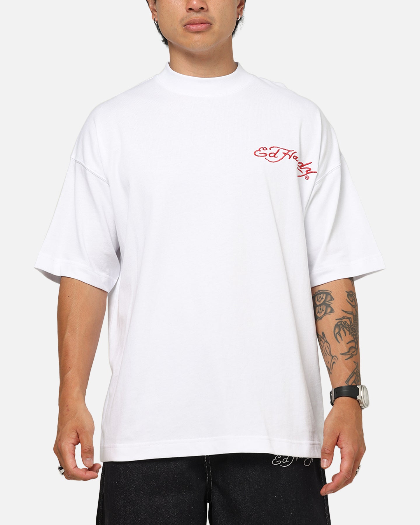 Ed Hardy Holy T-Shirt White | Culture Kings US