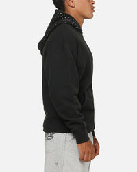 Saint Morta Divine Riot Zip Hoodie Black Wash