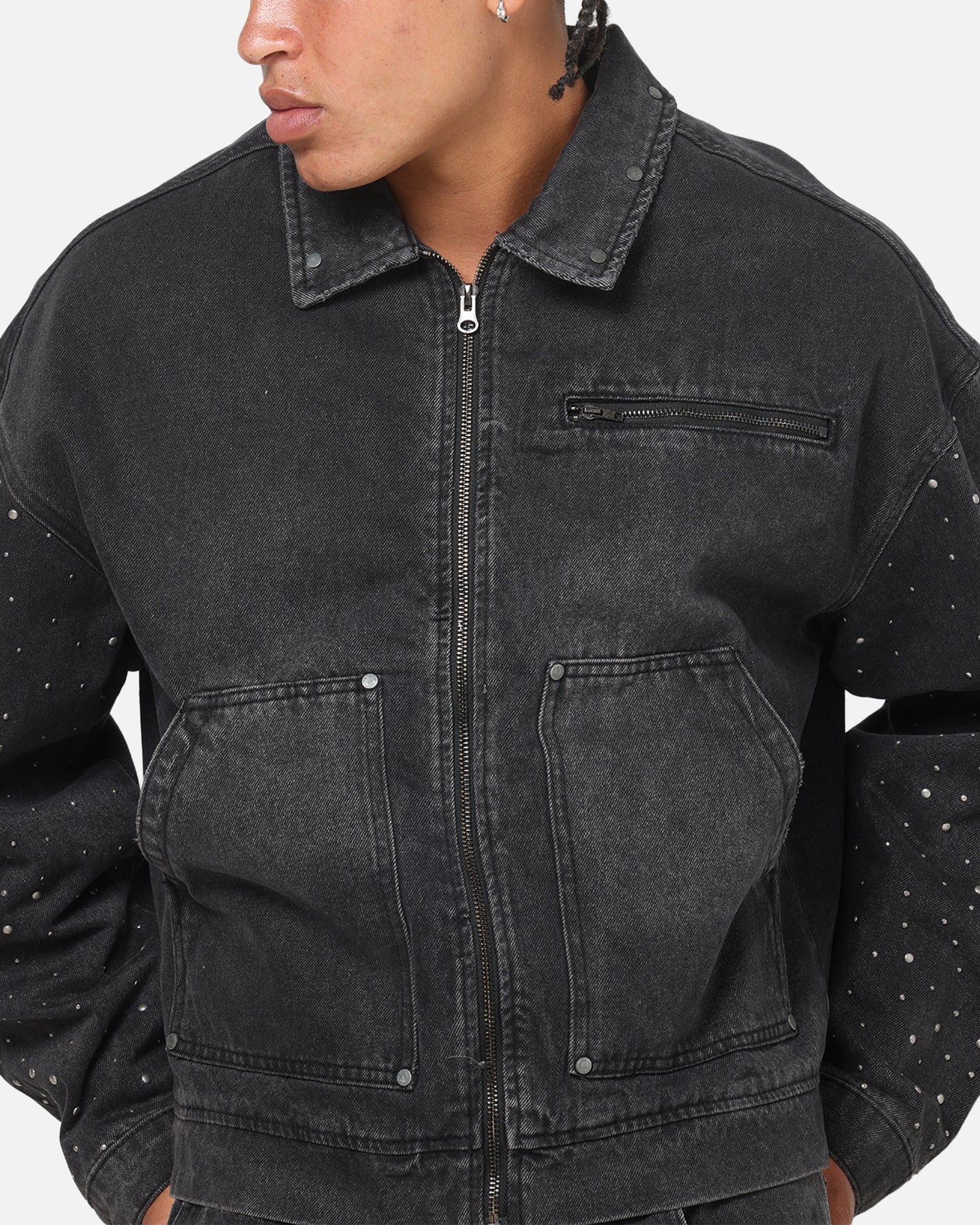 Saint Morta Divine Riot Jacket Black Shadow | Culture Kings US