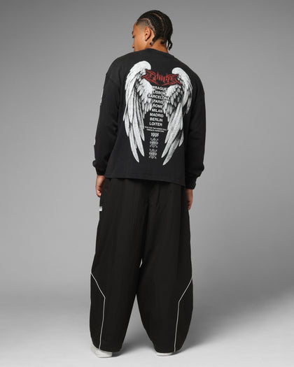 Loiter Dove Vintage Long Sleeve T-Shirt Black