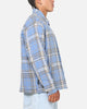 Saint Morta Plaid Zip Jacket Blue