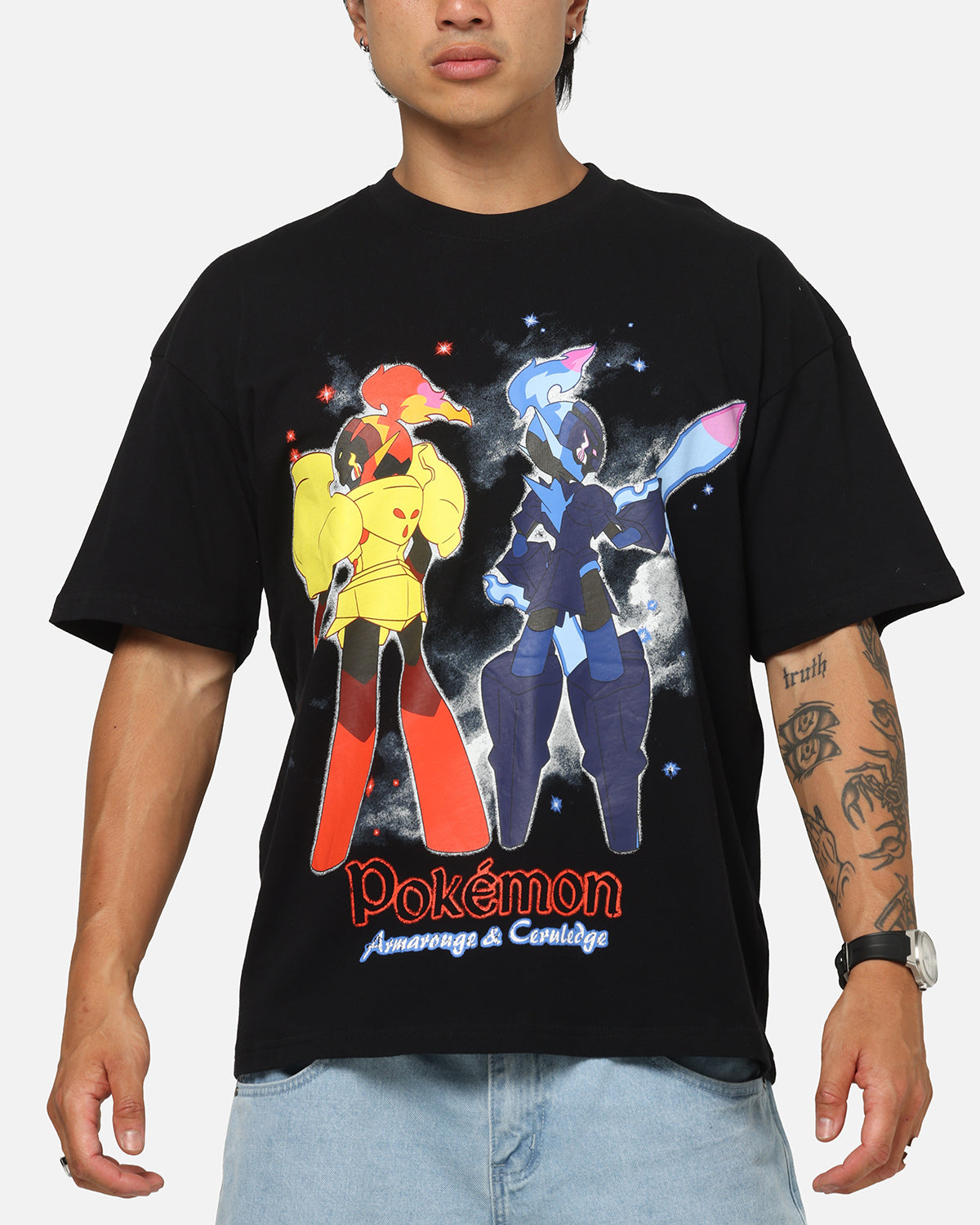 The Pokémon Collection By 73Studio Armarouge And Ceruledge T-Shirt