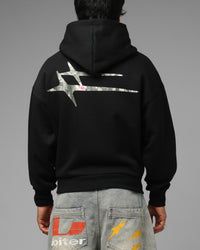 Loiter Ultra Hybrid Zip Hoodie Black/Camo