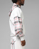 Loiter Ultra Hybrid Zip Hoodie Off White/Red