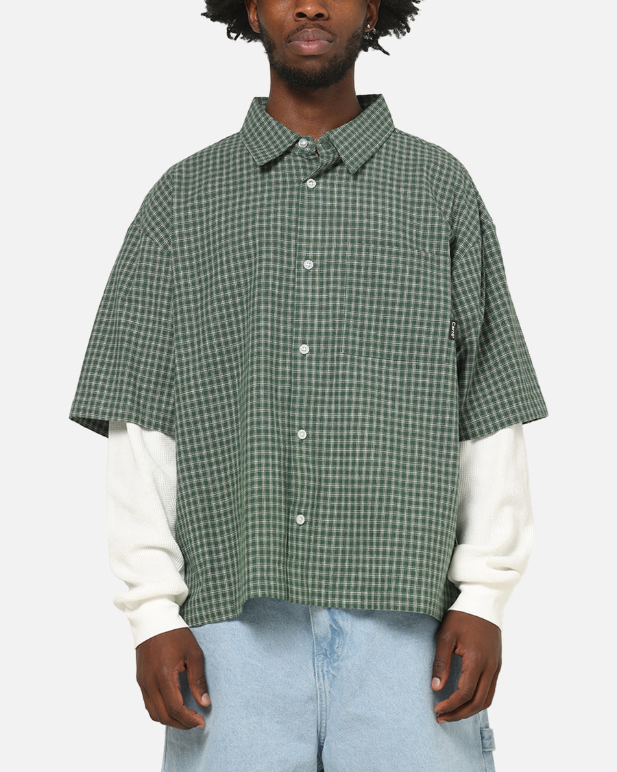 Carre Archive Layered Shirt Green Plaid | Culture Kings US Carre Archive Layered Shirt Green Plaid | Culture Kings US
