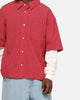 Carre Archive Layered Shirt Red Plaid