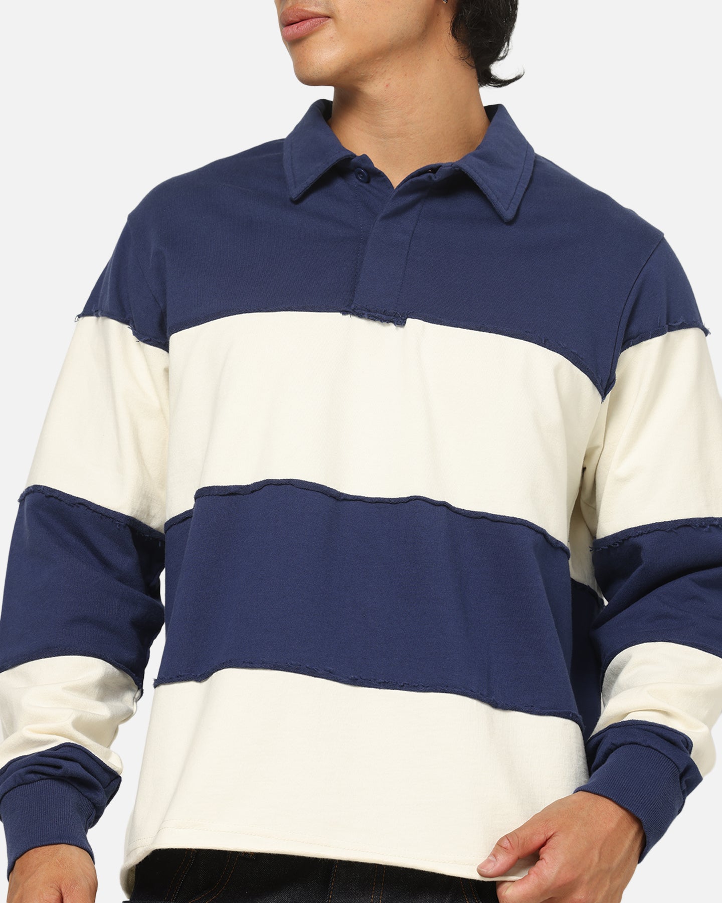 Carre Off Grid Rugby Shirt Navy | Culture Kings US