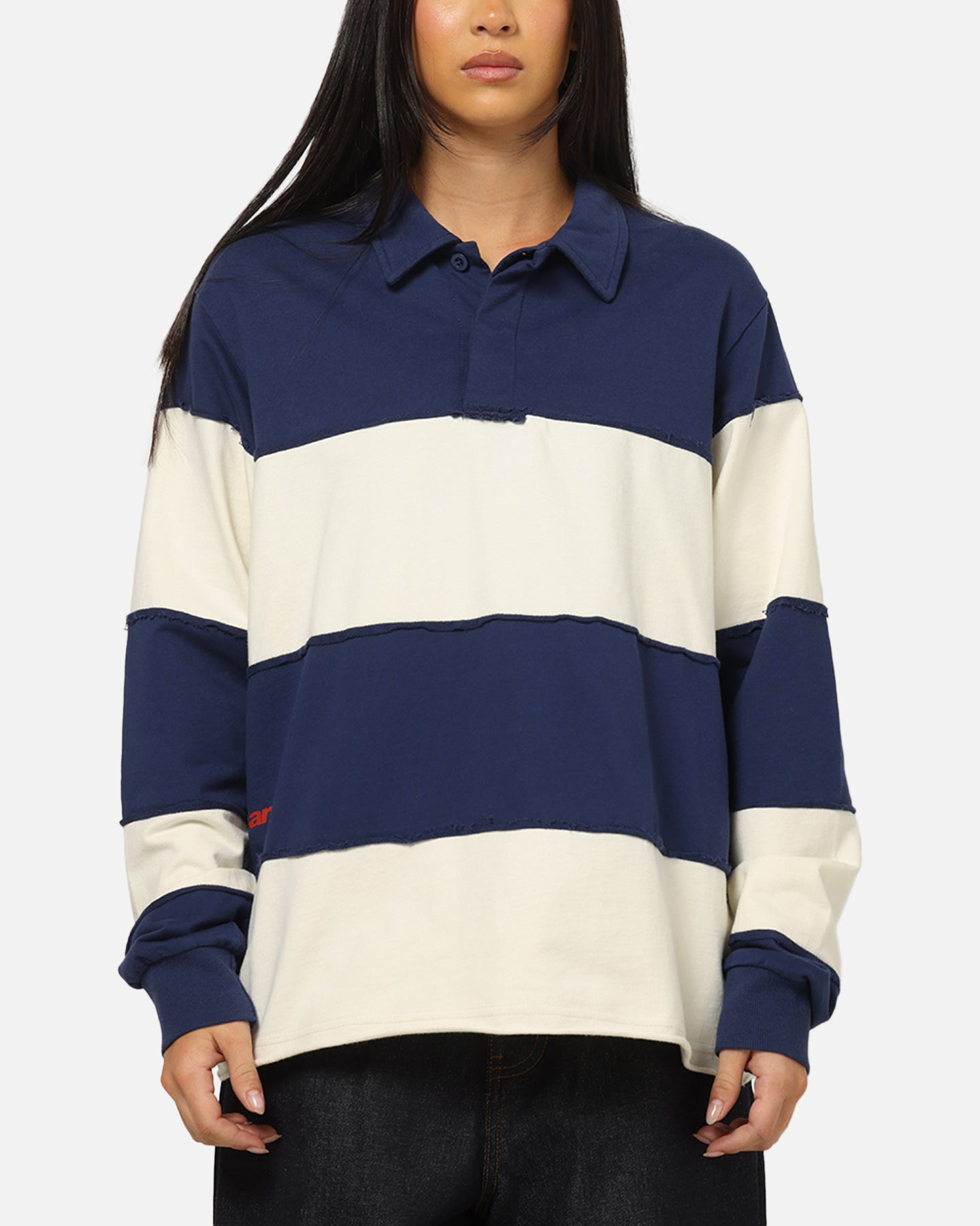Carre Off Grid Rugby Shirt Navy | Culture Kings US