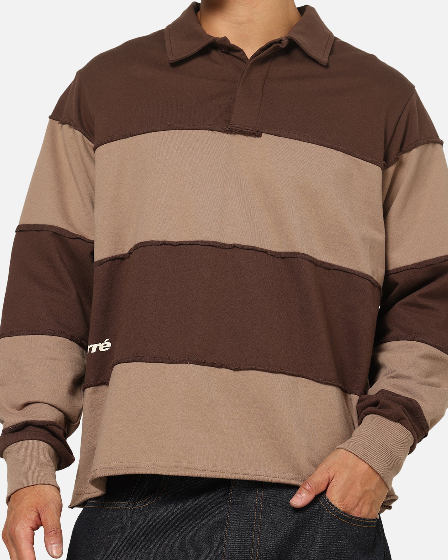 Carre Off Grid Rugby Shirt Brown | Culture Kings US