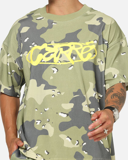Carre Field Issue T-Shirt Green Camo
