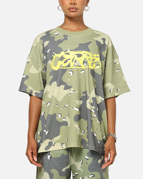 Carre Field Issue T-Shirt Green Camo