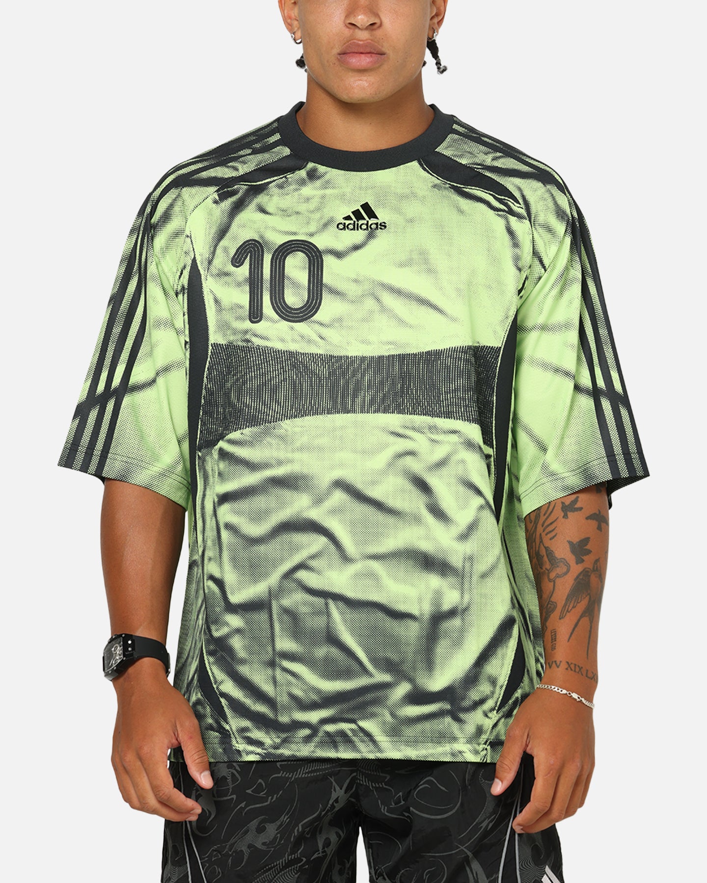 Adidas Adilenium Teamgeist Jersey Pulse Lime | Culture Kings US
