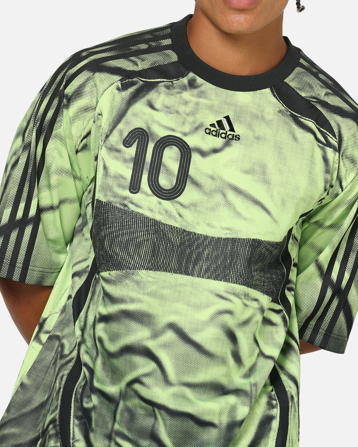【XL】adidasアディレニウム ニットメッシュゲームシャツAdilenium Adidas Adilenium Teamgeist Jersey Pulse Lime | Culture Kings US