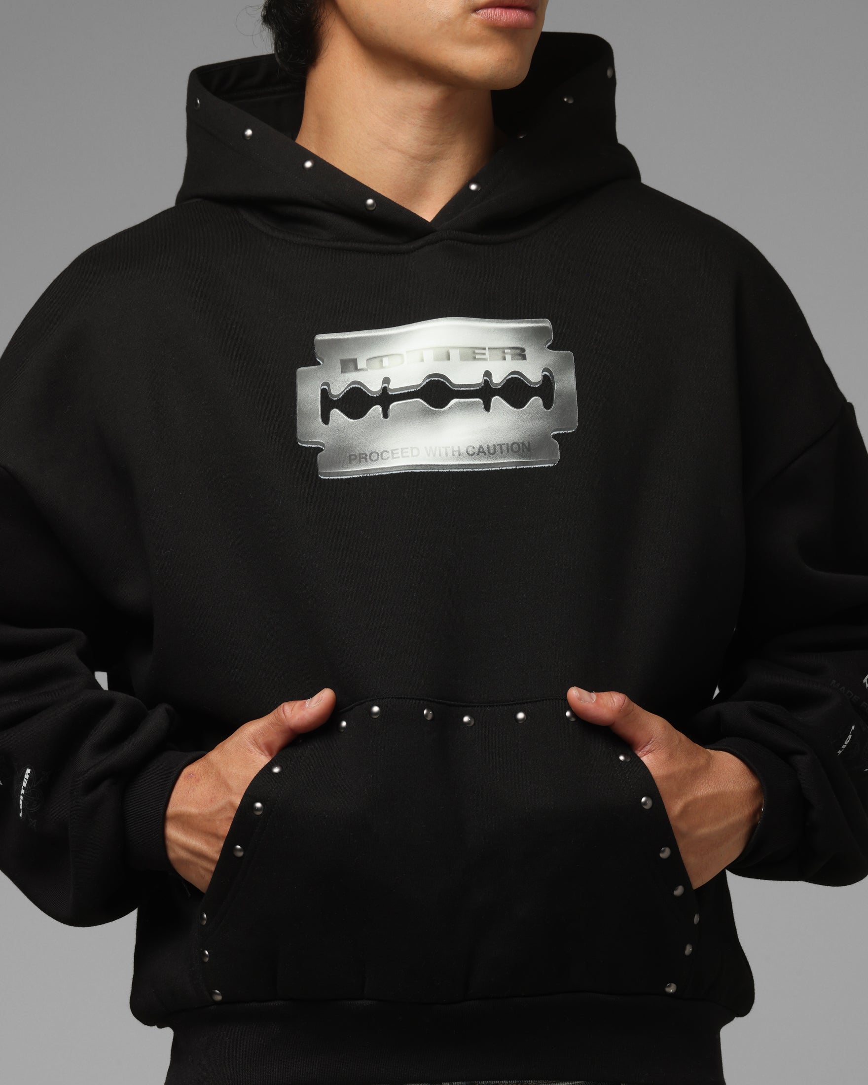 Loiter Blade Hoodie Black | Culture Kings US