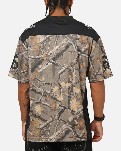 Majestic Athletic Miami Dolphins Mesh Oversized T-Shirt Khaki Forest Camo