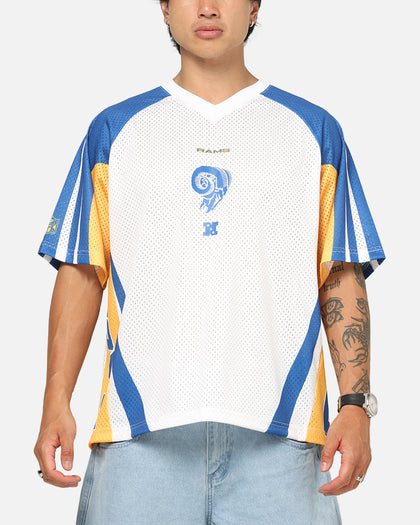Mitchell & Ness Los Angeles Rams Warehouse Rave Jersey White/Blue/Yell