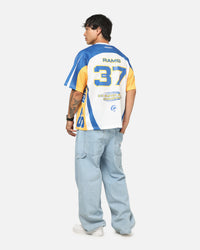 Mitchell & Ness Los Angeles Rams Warehouse Rave Jersey White/Blue/Yellow