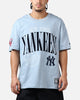 Pro Standard New York Yankees Stamped T-Shirt Light Blue