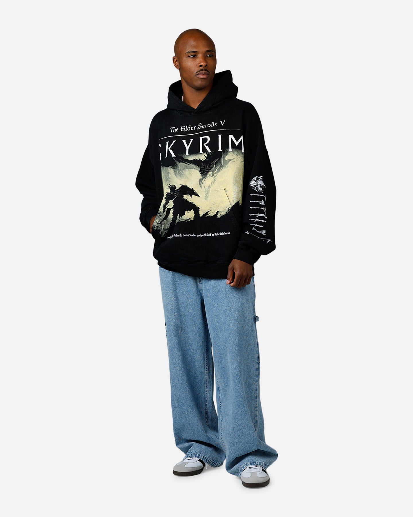 73Studio X The Elder Scrolls V: Skyrim '11 Daedric Premium Hoodie