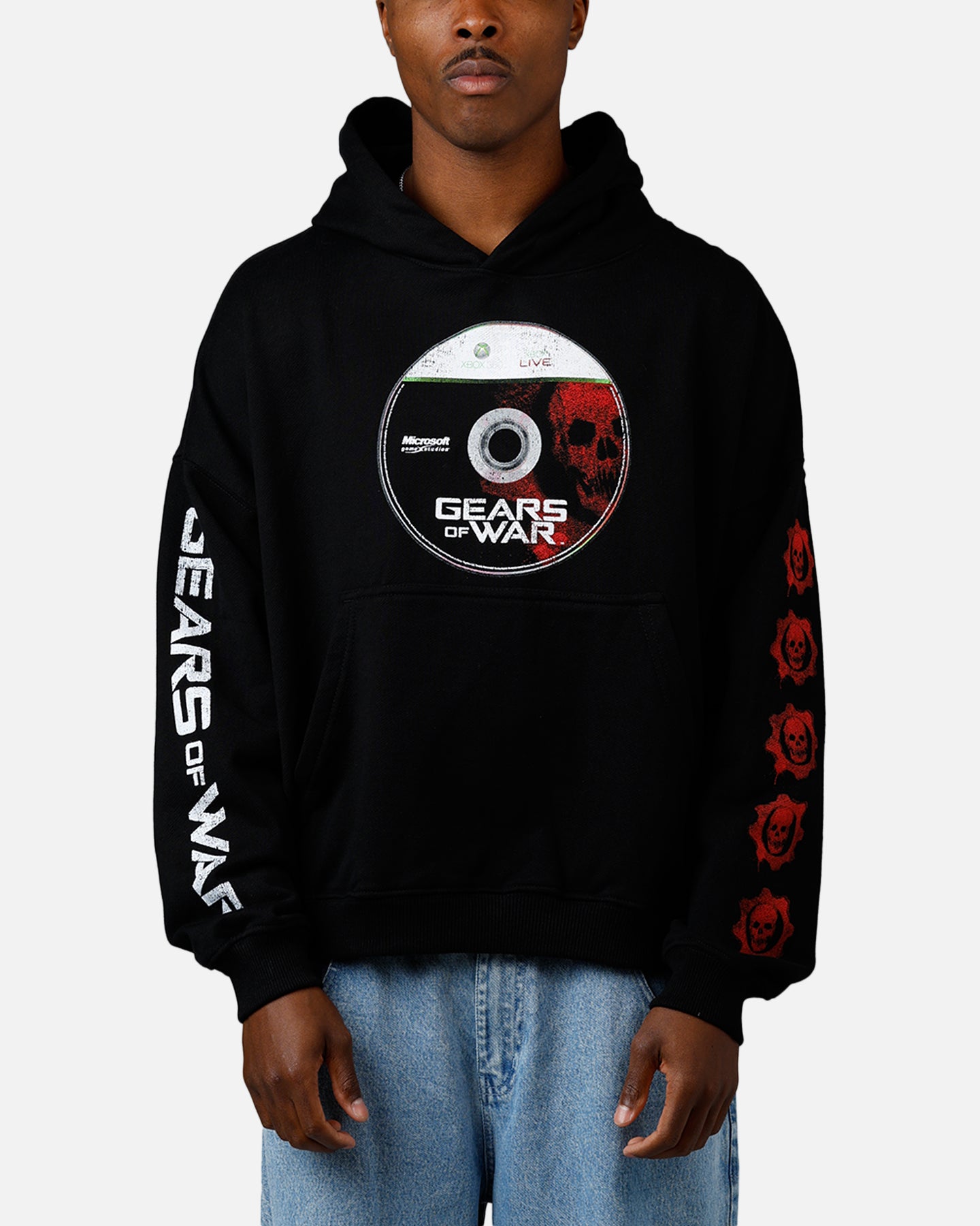 ouf clothing パーカー swagginboyzz 73Studio X Gears Of War '08 Gears 2 Disc Hoodie Black | Culture