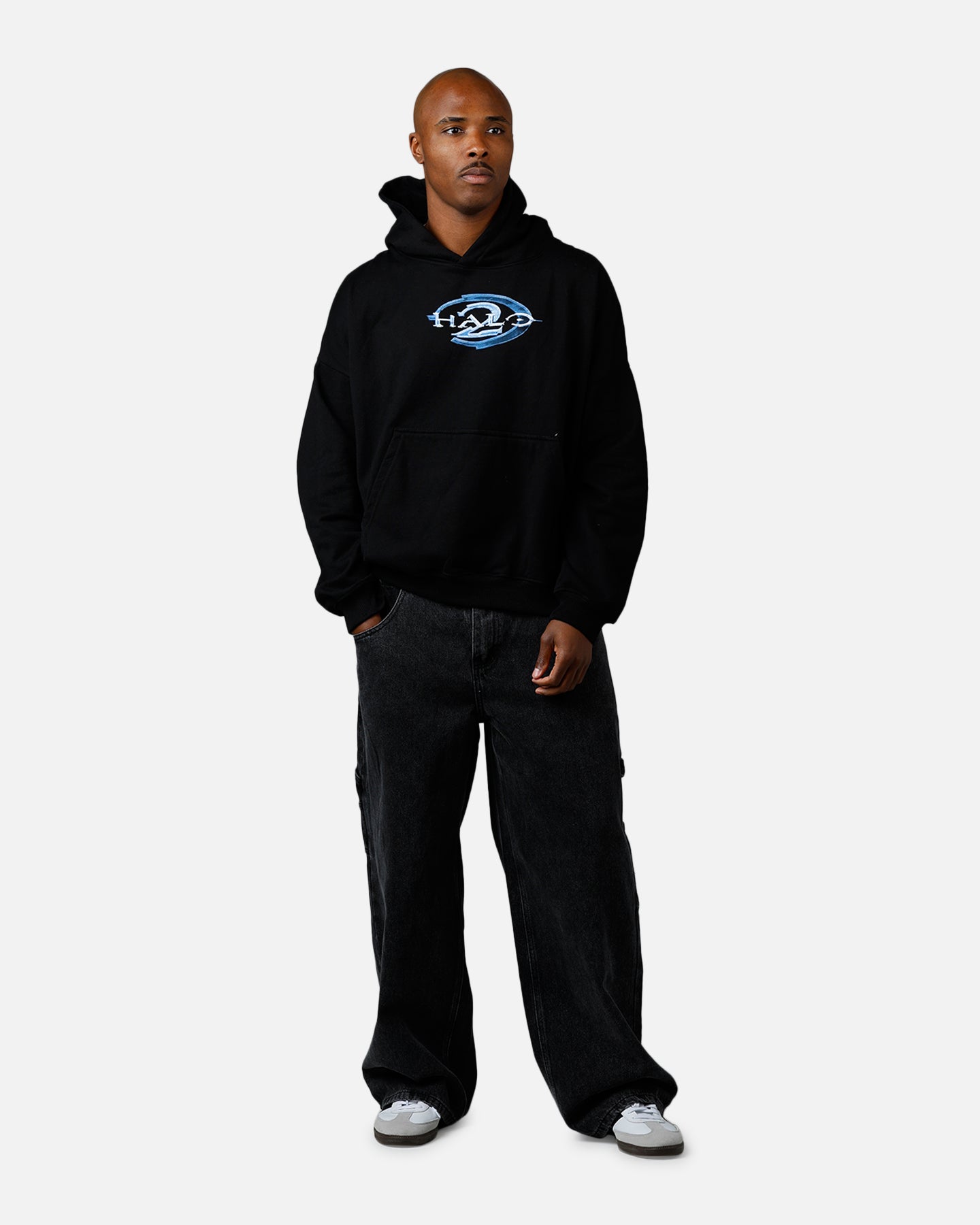 73Studio X Halo 2 Halo Hoodie Black | Culture Kings US