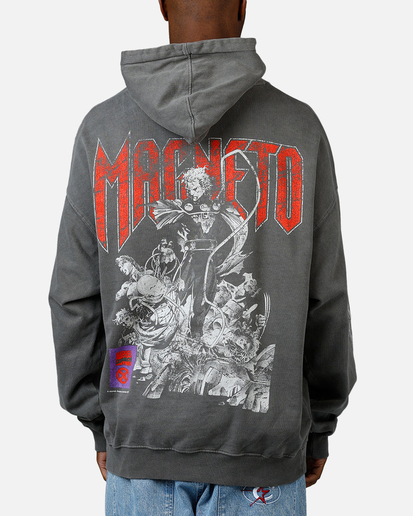 73Studio Marvel X-Men Magneto Premium Hoodie Black Wash | Culture