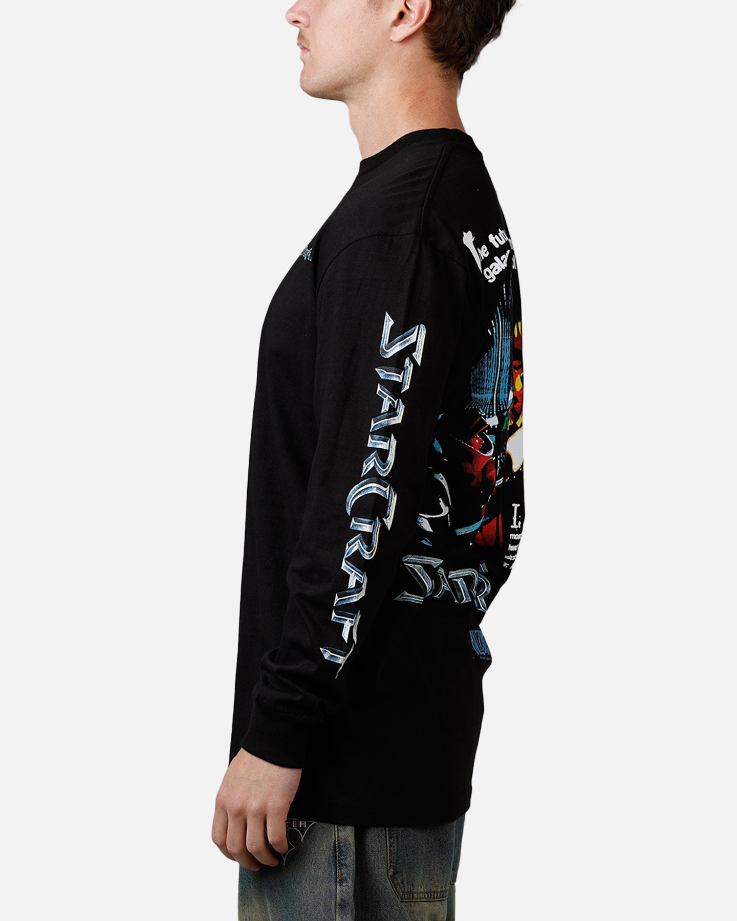 73Studio X Starcraft Race Long Sleeve T-Shirt Black | Culture Kings US