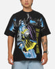 73Studio X DC Batman All Over Print T-Shirt Black Wash