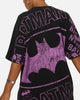 73Studio X DC Batman Logo All Over Print T-Shirt Black Wash