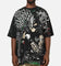 73Studio X WWE 619 All Over Print T-Shirt Black Wash