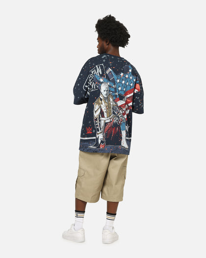 73Studio X WWE Cody Rhodes All Over Print T-Shirt Navy