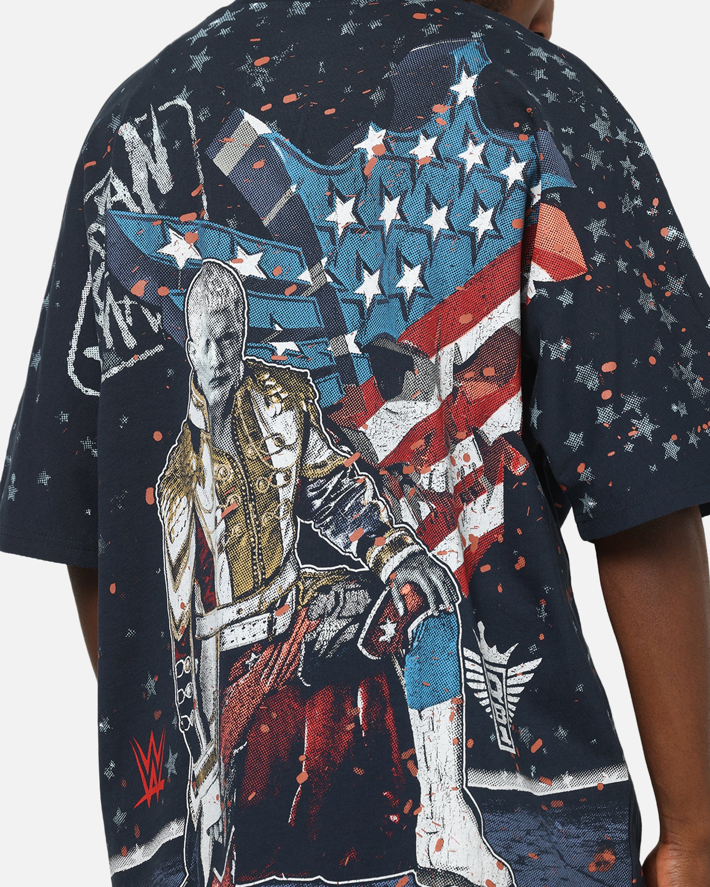 73Studio X WWE Cody Rhodes All Over Print T-Shirt Navy | Culture