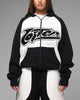 Loiter Jet Stream Zip Hoodie Black/White