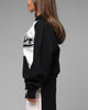 Loiter Jet Stream Zip Hoodie Black/White
