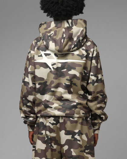 Loiter Jet Stream Zip Hoodie Camo