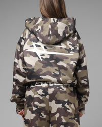 Loiter Jet Stream Zip Hoodie Camo